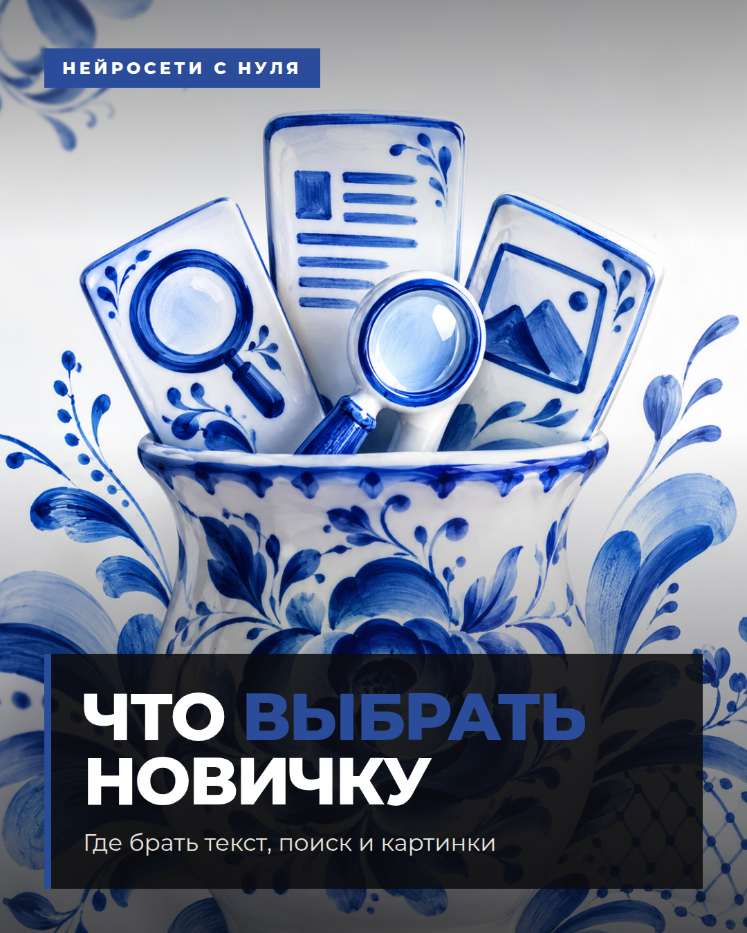 Где брать текст, поиск и картинки