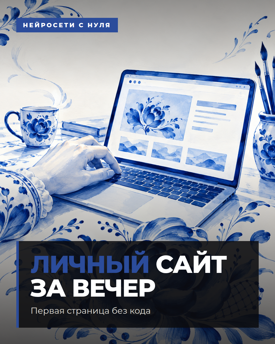 Личный сайт за вечер