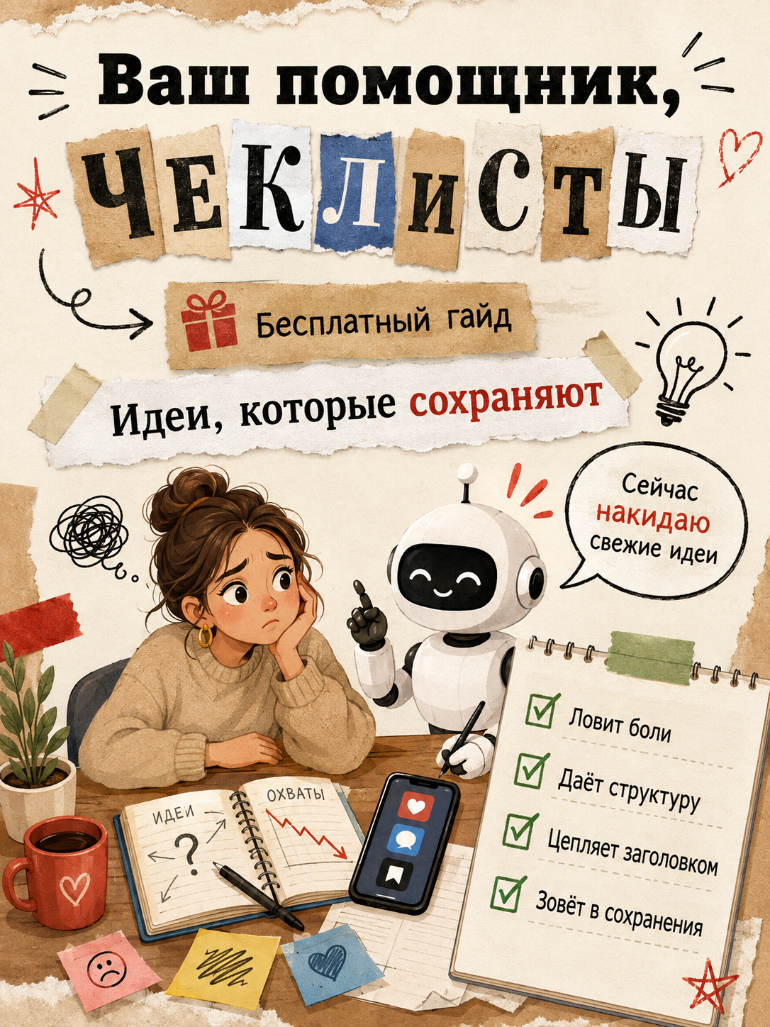 Как придумать вирусные чек-листы