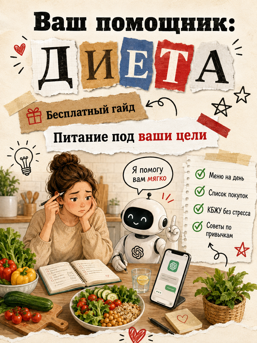 Личный диетолог в ChatGPT