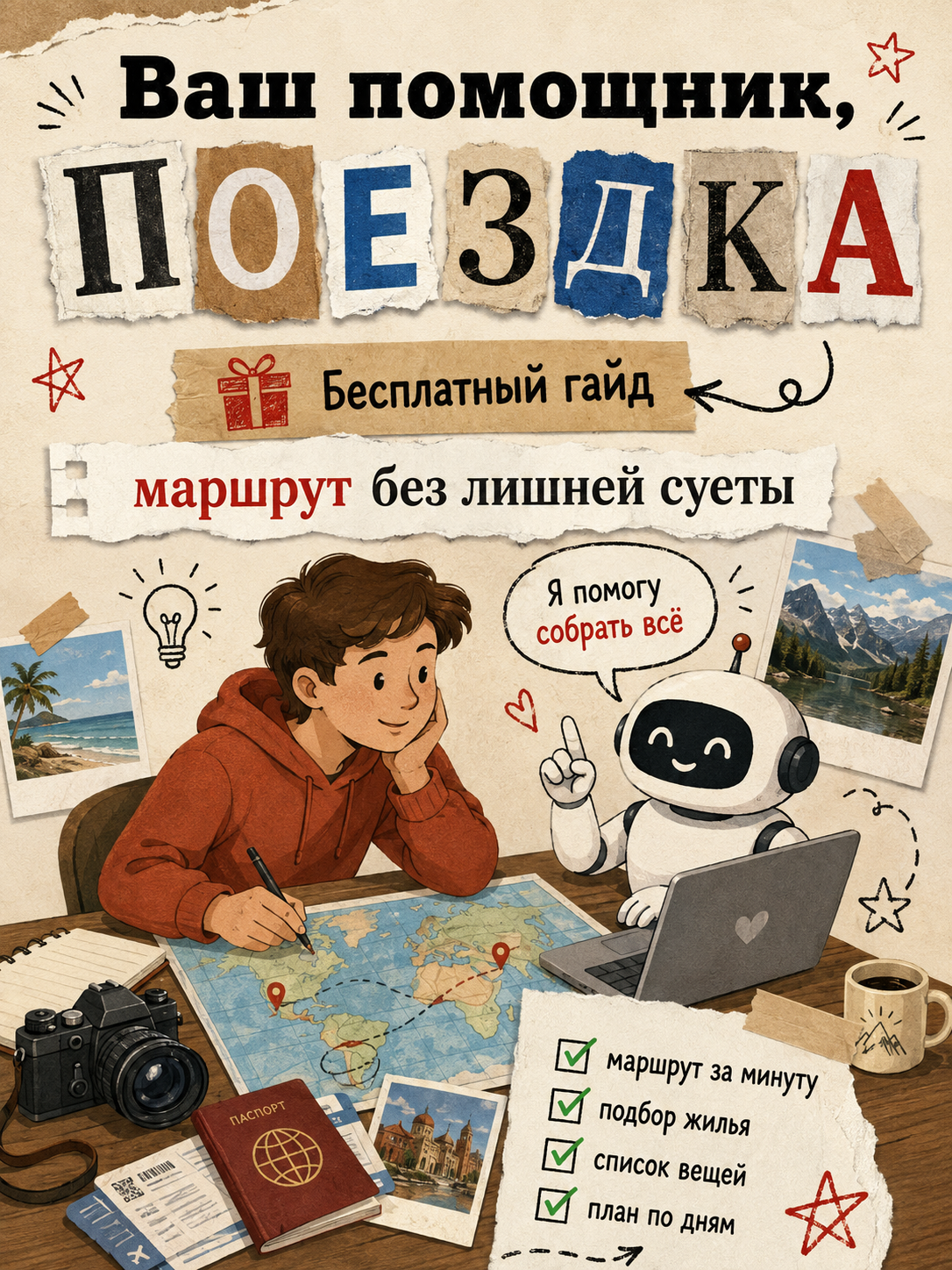 Планируем поездку с ChatGPT