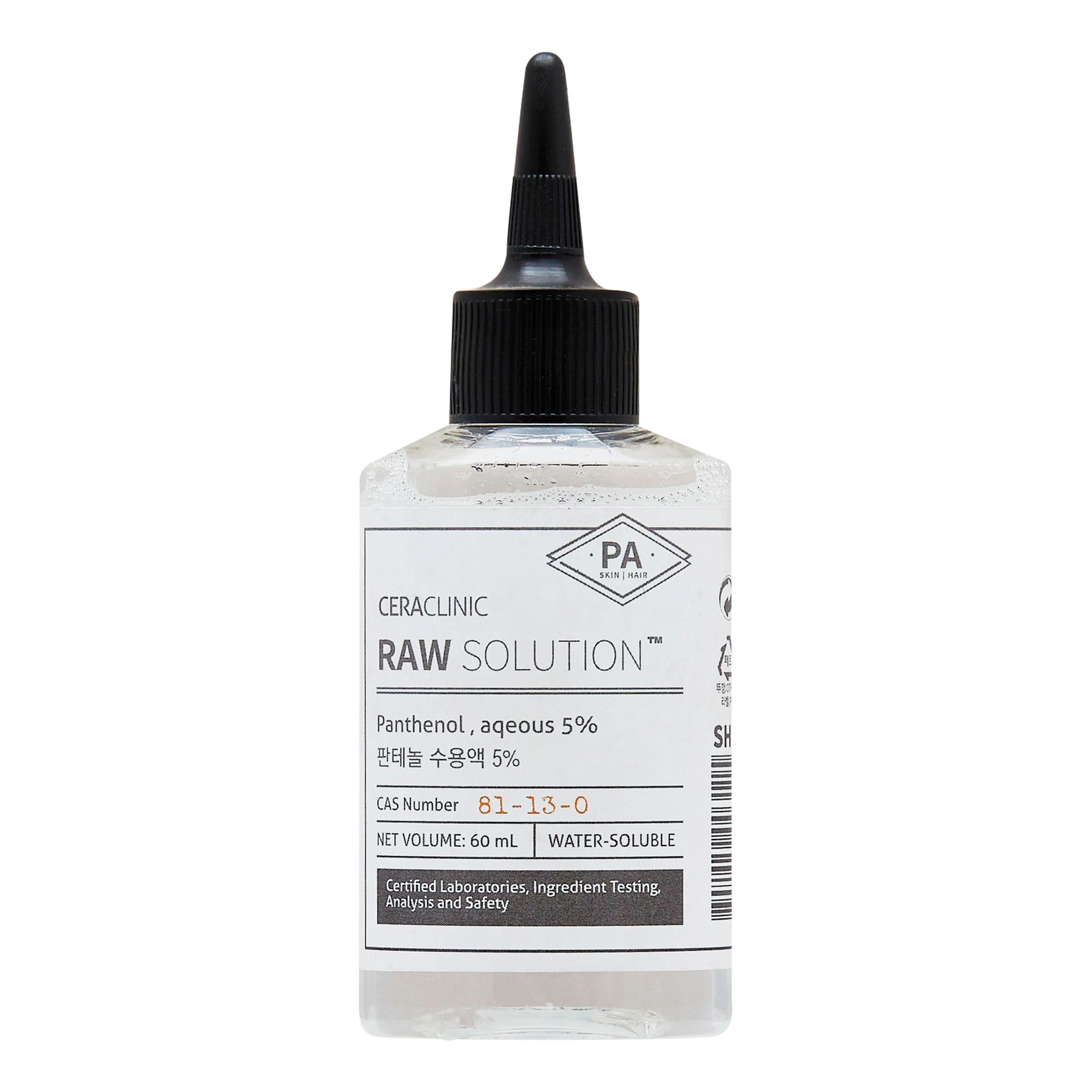 Универсальная сыворотка ПАНТЕНОЛ Raw Solution Panthenol, aqeous 5%, 60 мл