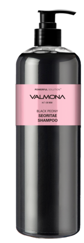 Шампунь для волос ЧЕРНЫЙ ПИОН/БОБЫ Powerful Solution Black Peony Seoritae Shampoo, 480 мл