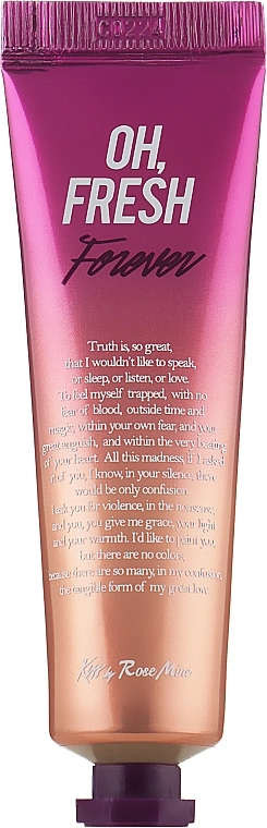 Крем для рук ЦВЕТОЧНЫЙ АРОМАТ ИРИСА Fragrance Hand Cream - Oh, Fresh Forever, 30