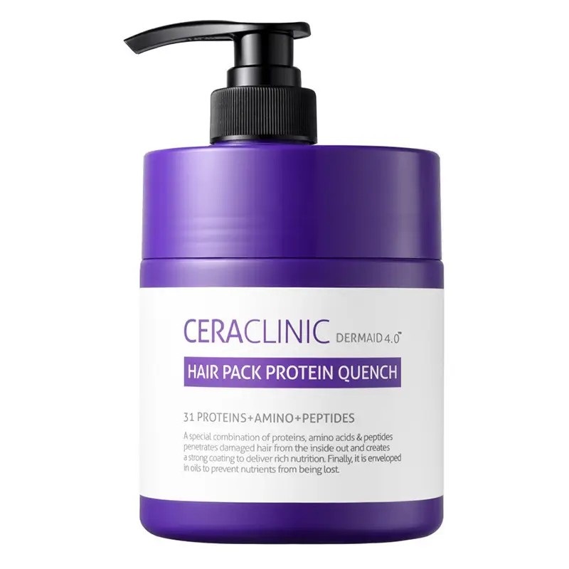 Маска для волос ВОССТАНАВЛИВАЮЩАЯ Derrmaid 4.0 Hair Pack Protein Quench, 600 мл