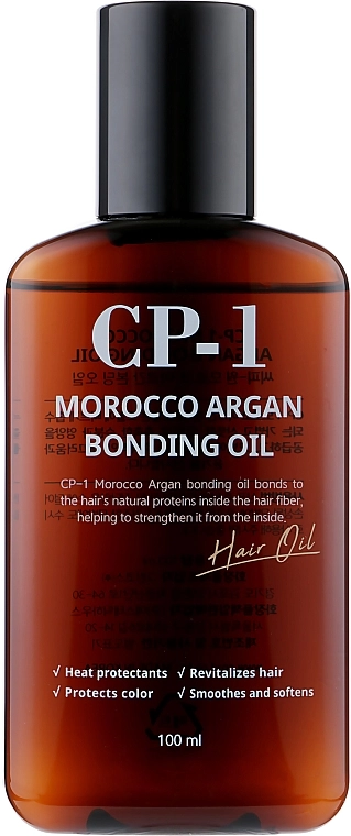 Масло для волос АРГАНОВОЕ CP-1 Morocco Argan Bonding Oil, 100 мл