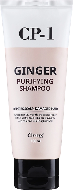 Шампунь для волос ИМБИРНЫЙ CP-1 GINGER PURIFYING SHAMPOO, 100 мл