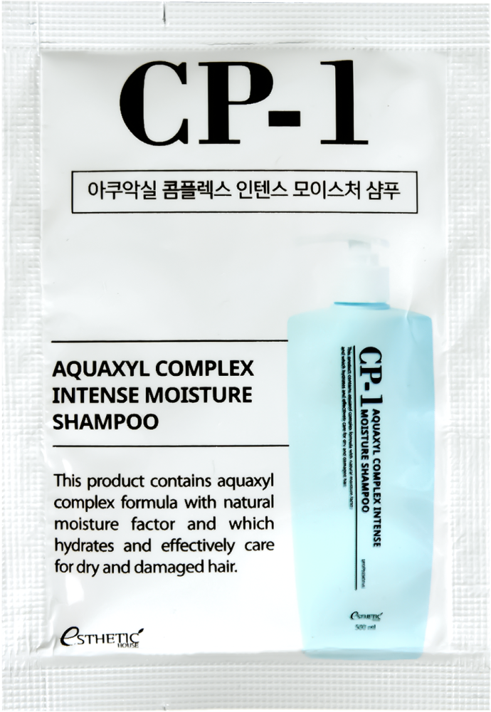 Шампунь УВЛАЖНЯЮЩИЙ CP-1 Aquaxyl Complex Intense Moisture Shampoo, 8мл*50шт