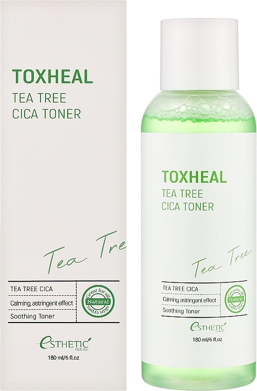 Тонер для проблемной кожи Toxheal Tea Tree Cica Toner, 180мл