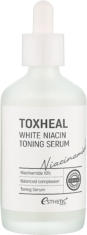 Сыворотка для лица ОСВЕТЛЯЮЩАЯ TOXHEAL WHITE NIACIN TONING SERUM, 100 мл