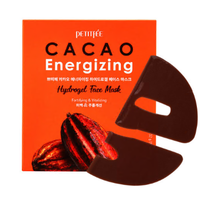 [PETITFEE] Маска гидрогелевая для лица КАКАО Cacao Energizing Hydrogel Face Mask, 32 гр