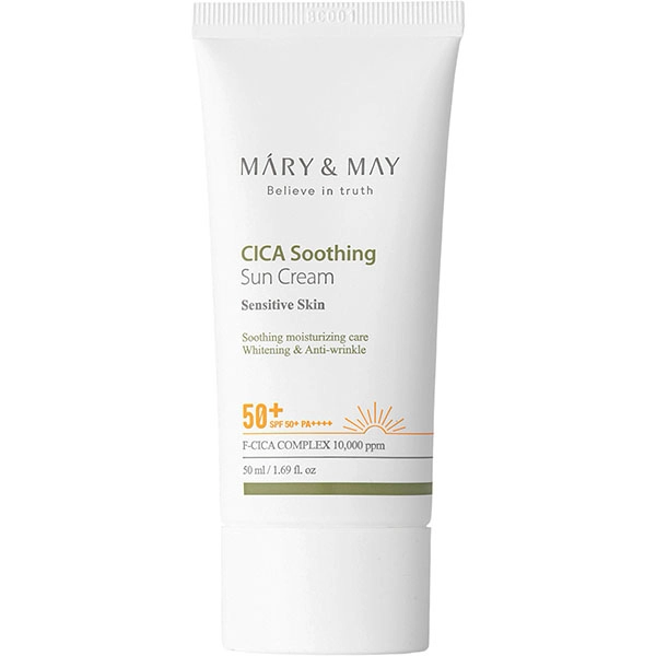 Крем солнцезащитный увлажняющий Cica Soothing Sun Cream SPF50+ PA++++, 50 мл