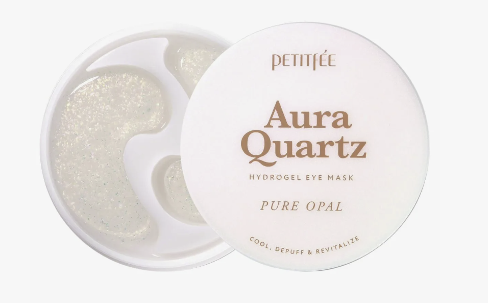[PETITFEE] Гидрогелевые патчи для глаз охлаждающие против морщин и отеков Petitfee Aura Quartz Hydro