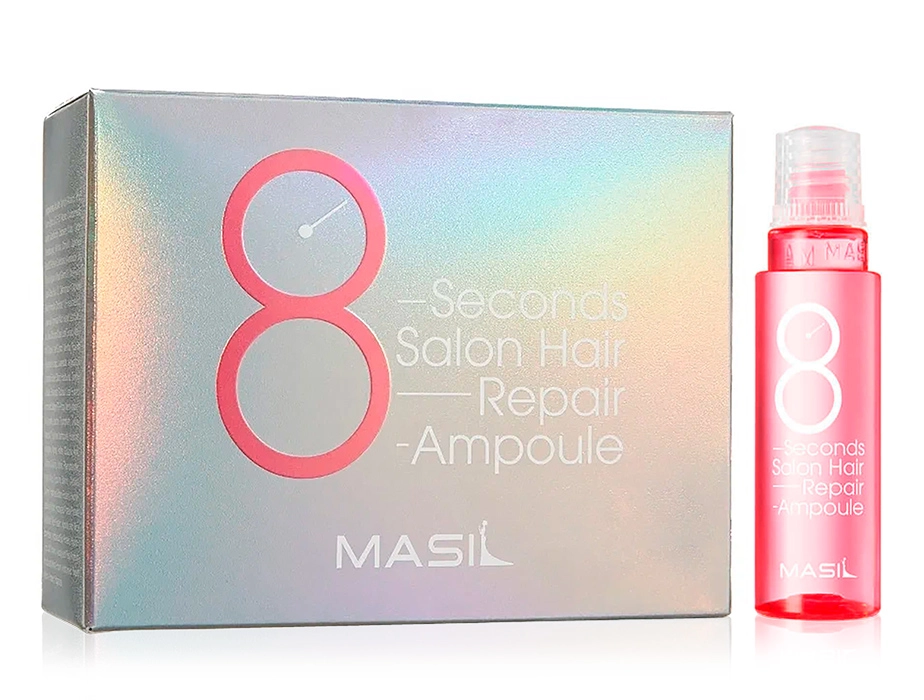 MASIL Маска-филлер протеиновая для поврежденных волос 8 Seconds Salon Hair Repair Ampoule ,15мл *10