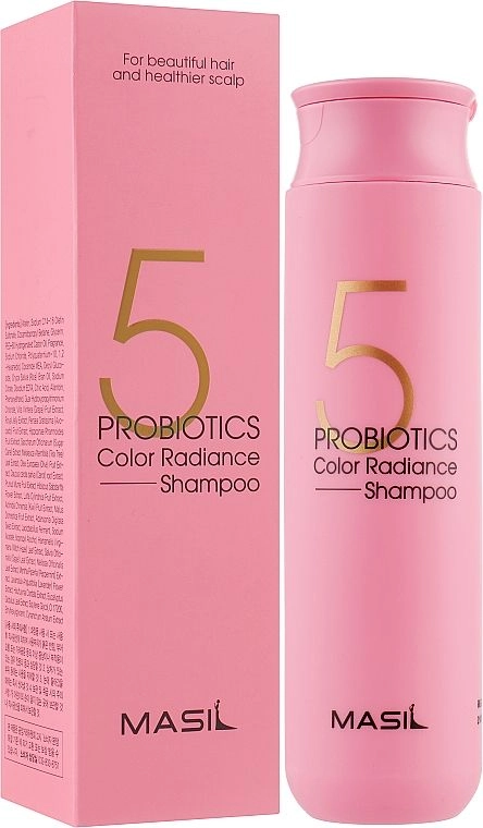 MASIL Шампунь с пробиотиками для защиты цвета волос 5 Probiotics Color Radiance Shampoo, 300 мл