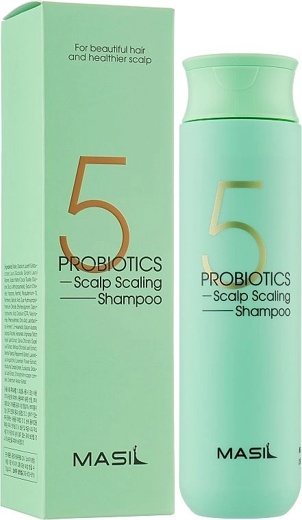 MASIL Шампунь для глубокого очищения кожи головы 5 Probiotics Scalp Scaling Shampoo,300 мл