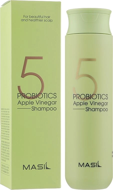 MASIL Шампунь Мягкий бессульфатный с проботиками и яблочным уксусом 5 Probiotics Apple Vinegar Shamp