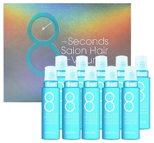 MASIL Маска-филлер для объема волос 8 Seconds Salon Hair Volume Ampoule, 10 шт*15мл