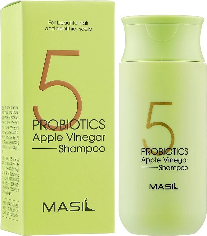 MASIL Шампунь Мягкий бессульфатный с проботиками и яблочным уксусом 5 Probiotics Apple Vinegar Shamp