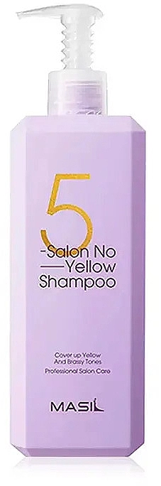 MASIL Шампунь для волос ПРОТИВ ЖЕЛТИЗНЫ 5 Salon No Yellow Shampoo, 500 мл