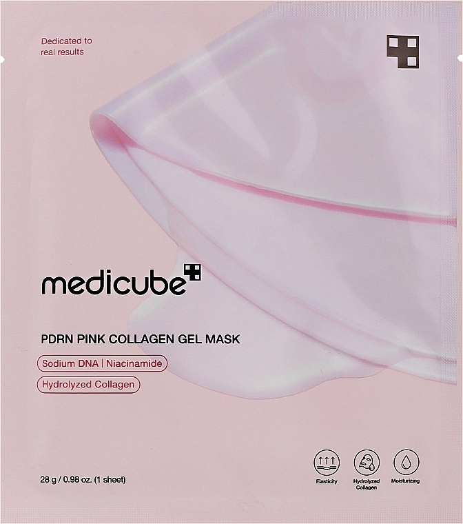 Маска гидрогелевая с коллагеном PDRN Pink Collagen Gel Mask, 28 г