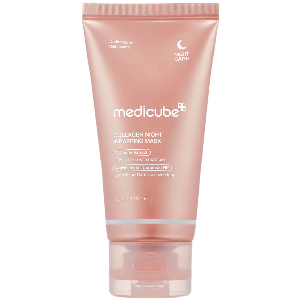 Маска-пленка для лица КОЛЛАГЕНОВАЯ ночная Collagen Night Wrapping Mask, 75 мл