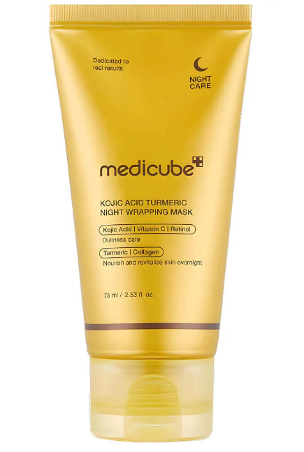 Маска ночная с куркумой и койевой кислотой Kojic Acid Turmeric Night Wrapping Mask, 75 мл