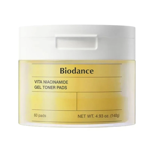 Пэды ОСВЕТЛЯЮЩИЕ с ниацинамидом для сияния кожи Vita Niacinamide Gel Pads 60 шт, 140 гр