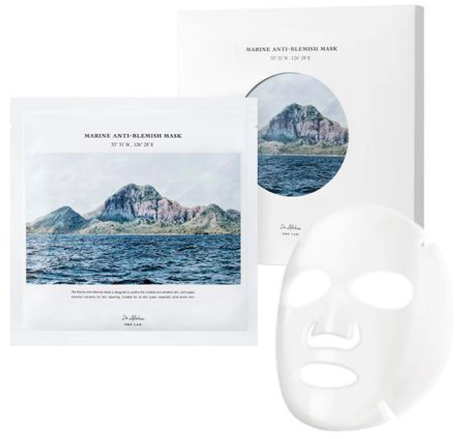 [DR.ALTHEA] Маска тканевая для лица Marine Anti-Blemish Mask, 5 шт*27 гр