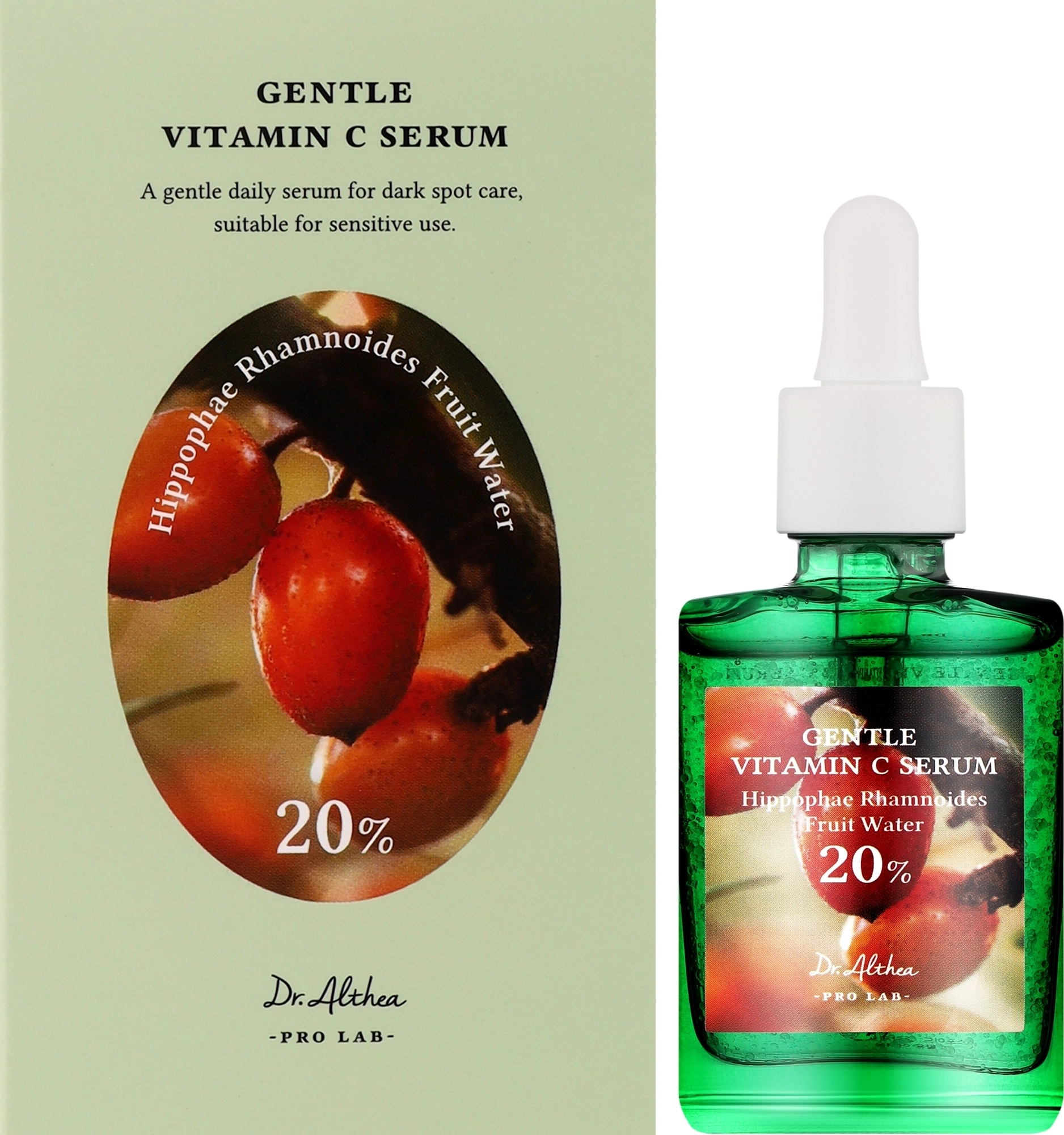 [DR.ALTHEA] Сыворотка для лица антиоксидантная с облепихой Gentle Vitamin C Serum, 30 мл