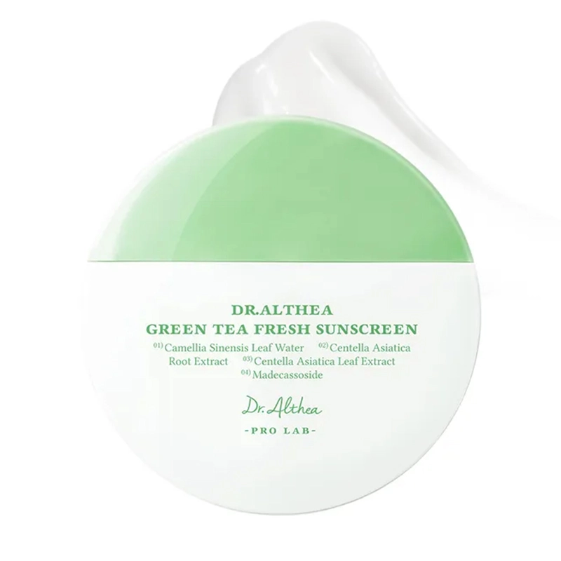 Крем солнцезащитный УСПОКАИВАЮЩИЙ Green Tea Fresh Sunscreen SPF50+ PA++++, 45 мл