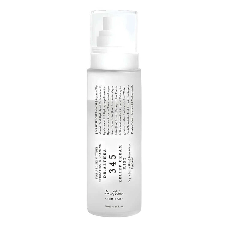 [DR.ALTHEA]  Крем-мист для лица УСПОКАИВАЮЩИЙ с экстрактом  риса 345 Relief Cream Mist, 100 мл