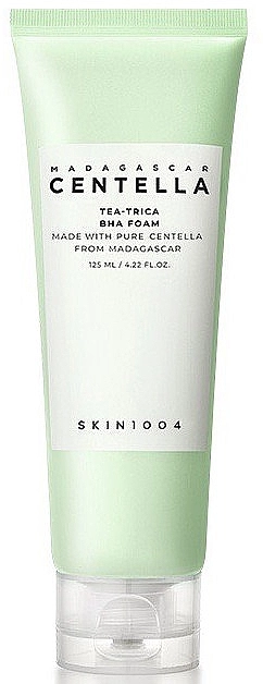 Пенка для умывания АНТИБАКТЕРИАЛЬНАЯ Madagascar Centella Tea-Trica BHA Foam, 125 мл
