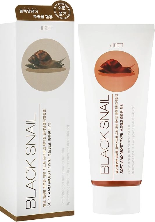 Гель-пилинг для лица МУЦИН УЛИТКИ Premium Facial BLACK SNAIL Peeling Gel, 180 мл