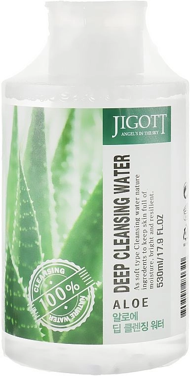 Жидкость для снятия макияжа АЛОЭ ALOE Deep Cleansing Water, 530 мл