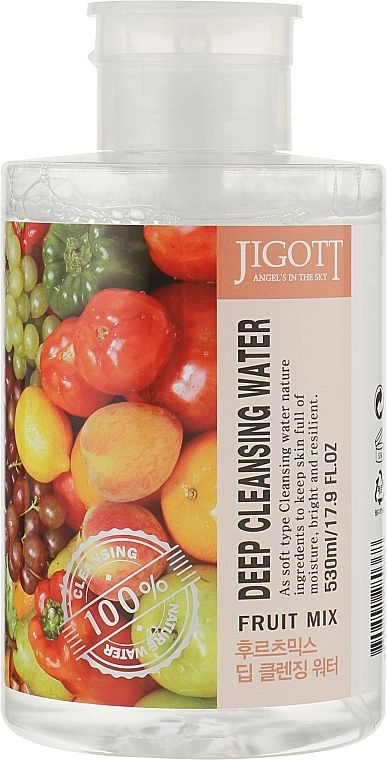 Жидкость для снятия макияжа ФРУКТОВЫЙ МИКС FRUIT MIX Deep Cleansing Water, 530 мл