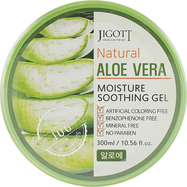 Универсальный гель для кожи АЛОЭ Natural ALOE VERA Moisture Soothing Gel, 300 мл