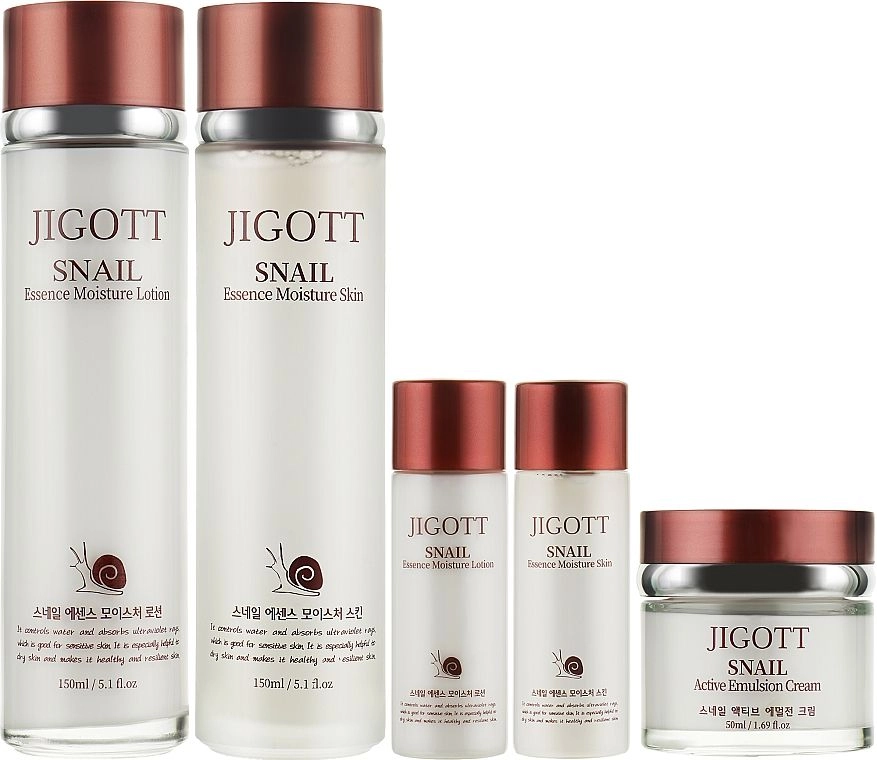 МУЦИН УЛИТКИ/НАБОР для ухода за лицом SNAIL ESSENCE MOISTURE SKIN CARE 3SET