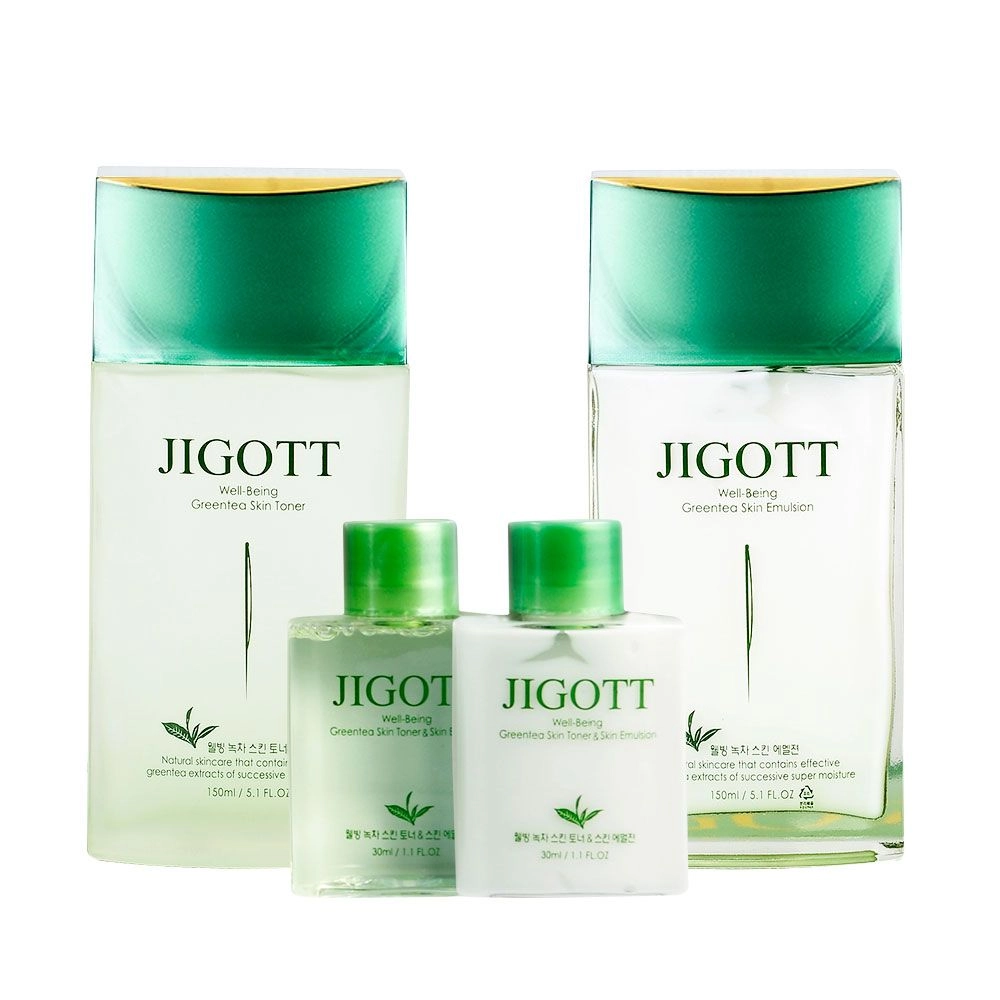 МУЖСКОЙ/ЗЕЛЕНЫЙ ЧАЙ/ НАБОР для ухода за лицом WELL-BEING GREEN TEA HOMME SKIN CARE 2SET