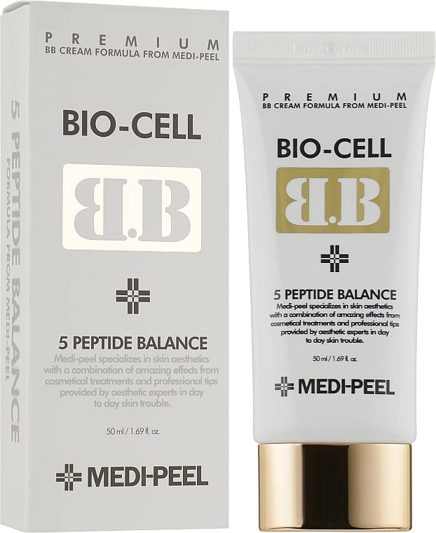 ВВ крем с пептидами Bio-Cell BB Cream, 50 мл
