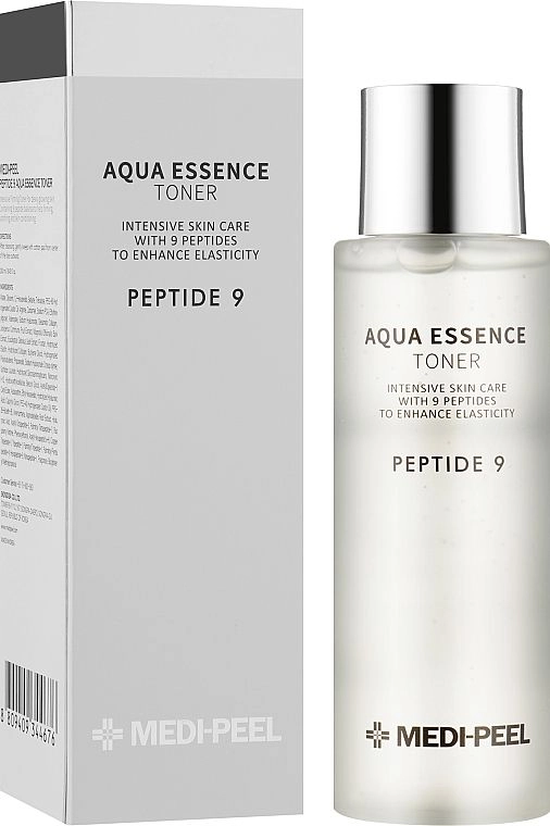 Тонер для лица УВЛАЖНЯЮЩИЙ с комплексом пептидов Peptide 9 Aqua Essence Toner, 250 мл