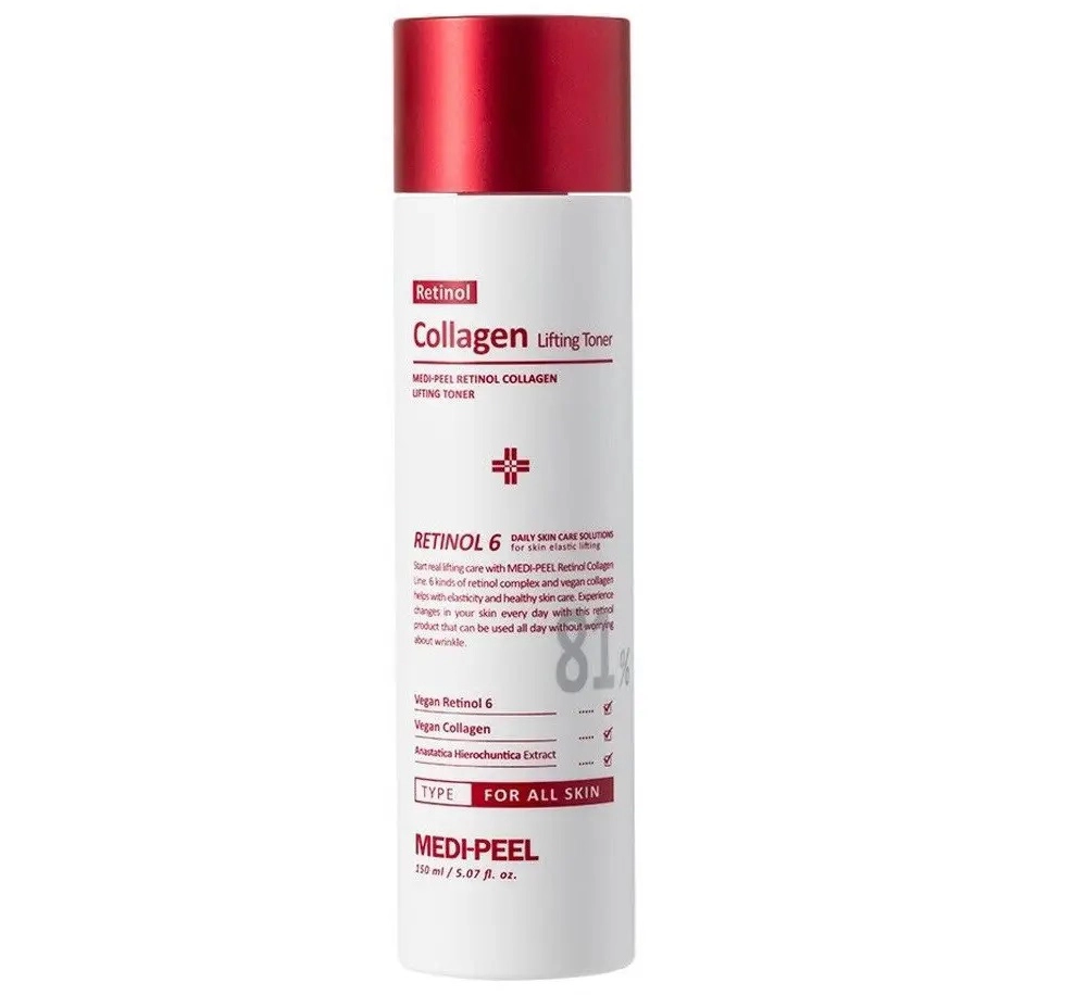 Тонер для лица с ретинолом и коллагеном Retinol Collagen Lifting Toner, 150 мл