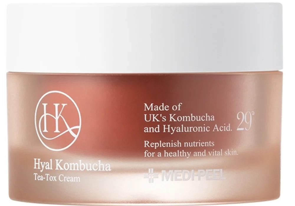 Крем-гель для лица УВЛАЖНЯЮЩИЙ с комбучей Hyal Kombucha Tea-Tox Cream, 50 мл