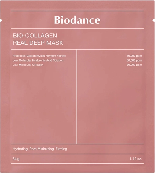 Маска гидрогелевая ночная с коллагеном Biodance Bio-Collagen Real Deep Mask, 34 гр