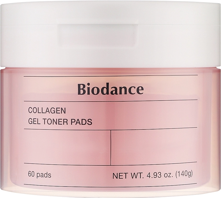 Пэды-тонер для лица УВЛАЖНЯЮЩИЕ с коллагеном Collagen Gel Toner Pads 60 шт, 140 гр