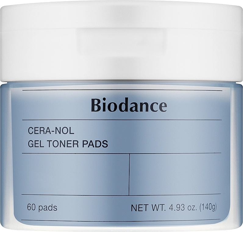 Пэды-тонер для лица ВОССТАНАВЛИВАЮЩИЕ Cera-nol Gel Toner Pads 60шт, 140 г