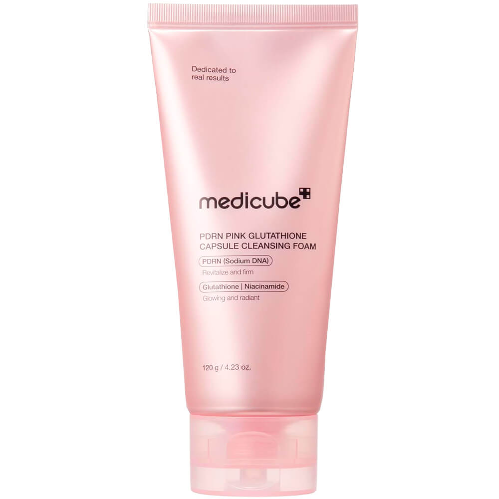 Пенка для умывания КАПСУЛЬНАЯ с ПДРН PDRN Pink Glutathione Capsule Cleansing Foam, 120 гр