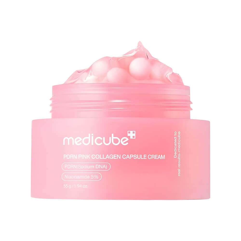 Крем капсульный УКРЕПЛЯЮЩИЙ с ПДРН и пептидами PDRN PINK COLLAGEN CAPSULE CREAM, 55 гр