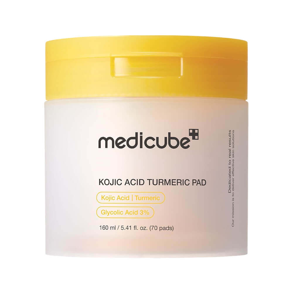 Пэды-тонер ОТШЕЛУШИВАЮЩИЕ с койевой кислотой Kojic Acid Turmeric Pad 70 шт, 160 мл