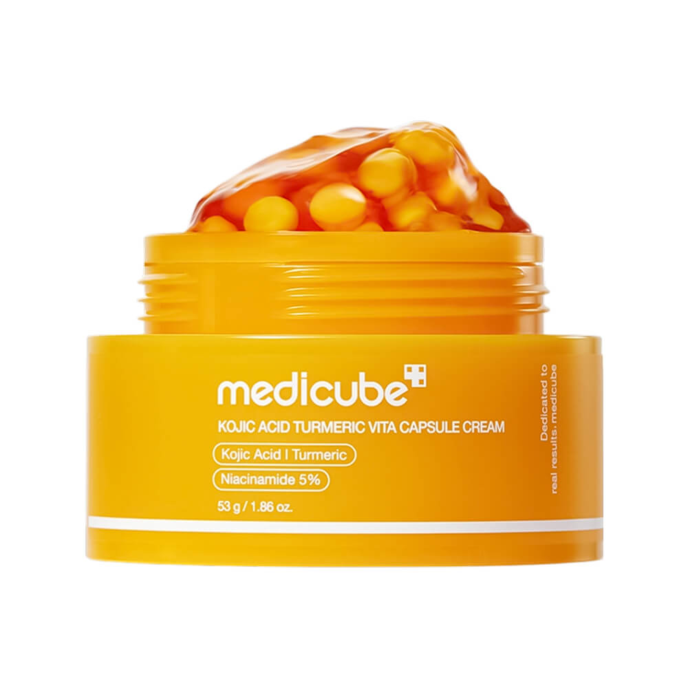 Крем для лица КАПСУЛЬНЫЙ для сияния кожи Kojic Acid Turmeric Vita Capsule Cream, 53 гр